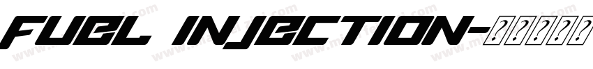 Fuel Injection字体转换
